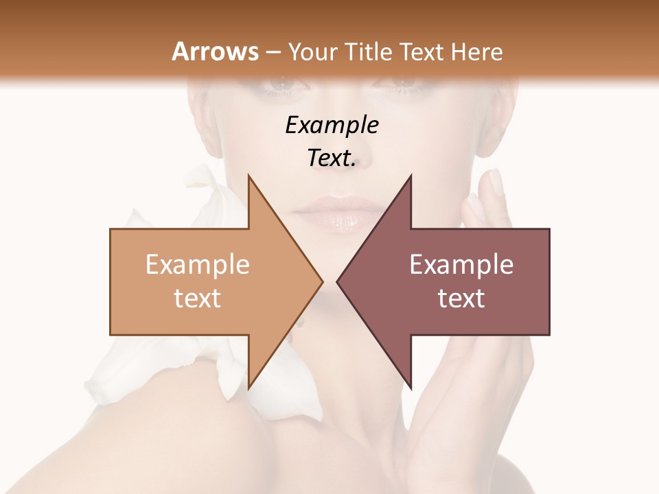 Relaxation Skin Woman PowerPoint Template