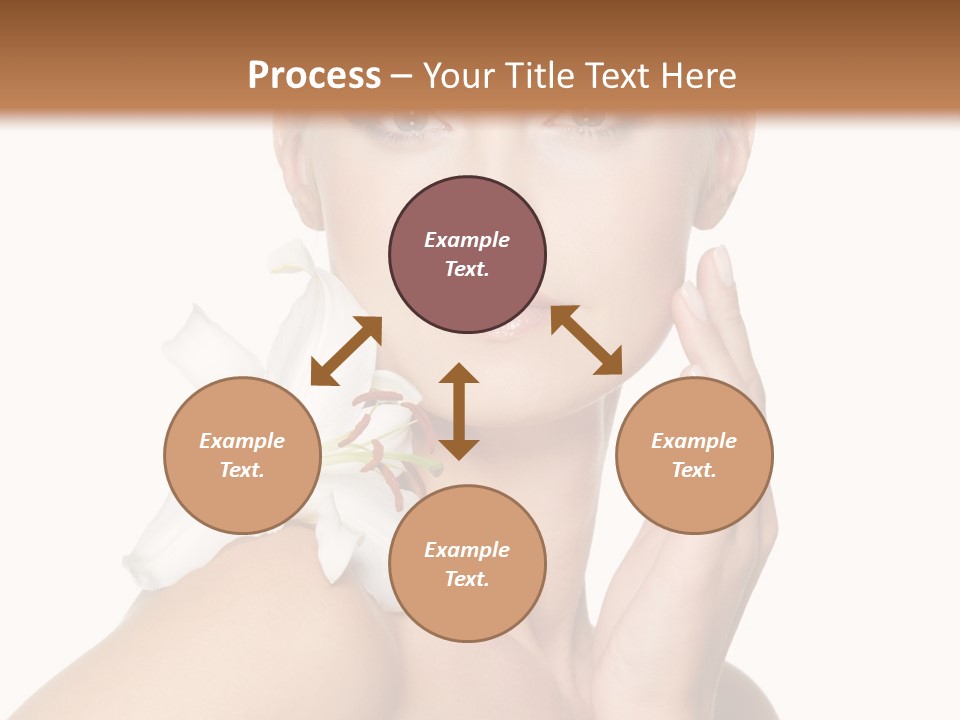 Relaxation Skin Woman PowerPoint Template