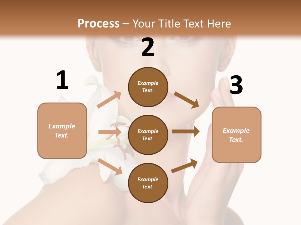 Relaxation Skin Woman PowerPoint Template
