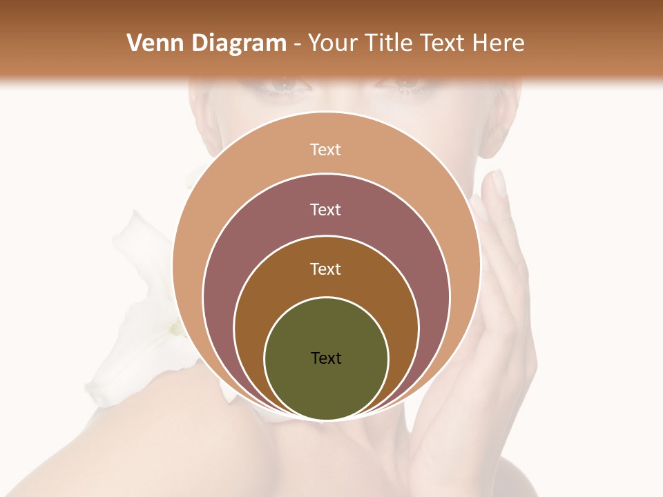 Relaxation Skin Woman PowerPoint Template