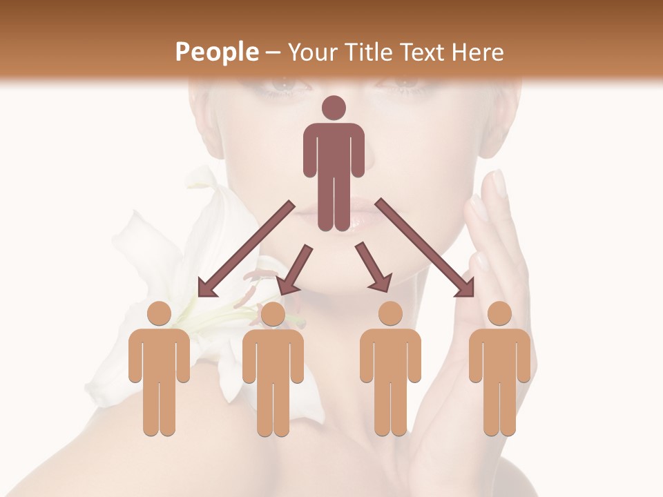 Relaxation Skin Woman PowerPoint Template