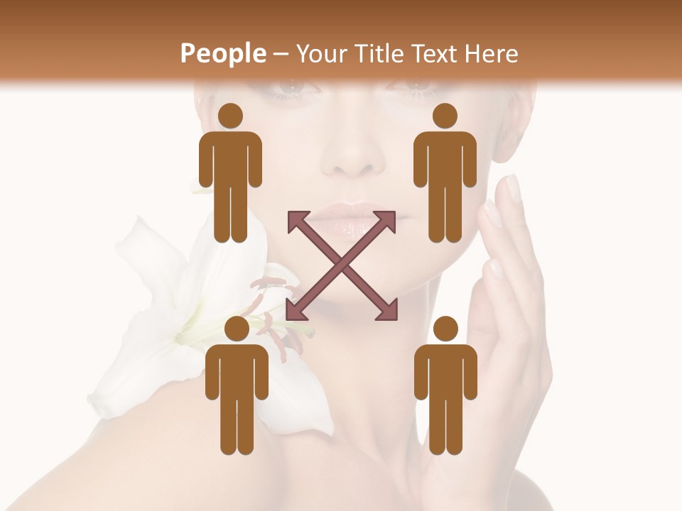 Relaxation Skin Woman PowerPoint Template