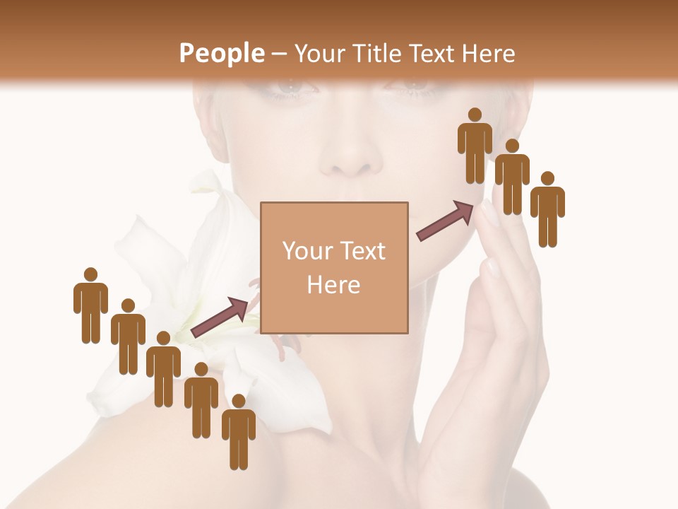 Relaxation Skin Woman PowerPoint Template