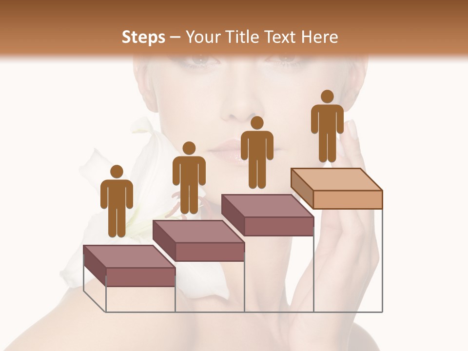 Relaxation Skin Woman PowerPoint Template