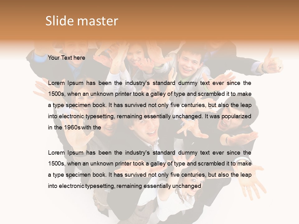 Spring Tree Colorful PowerPoint Template