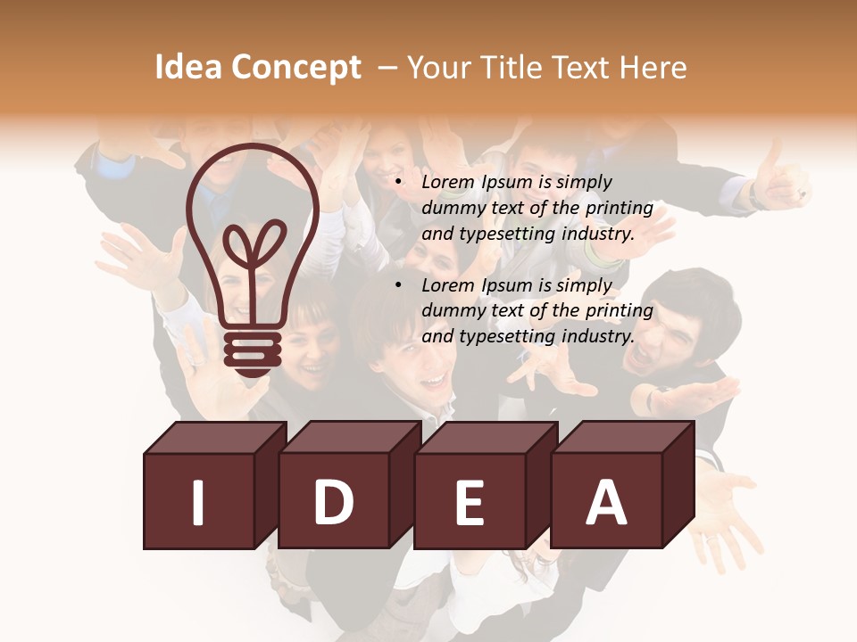 Spring Tree Colorful PowerPoint Template