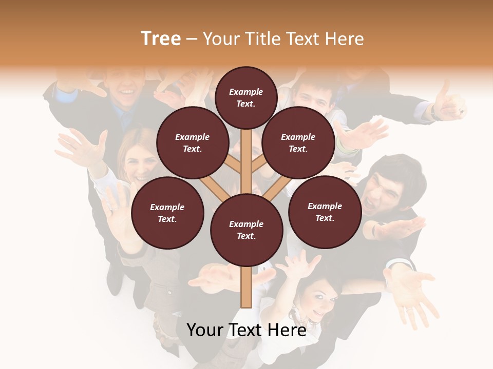 Spring Tree Colorful PowerPoint Template