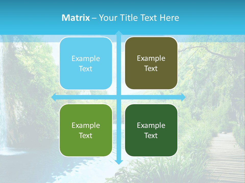 Spring Tree Colorful PowerPoint Template