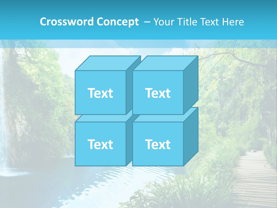 Spring Tree Colorful PowerPoint Template