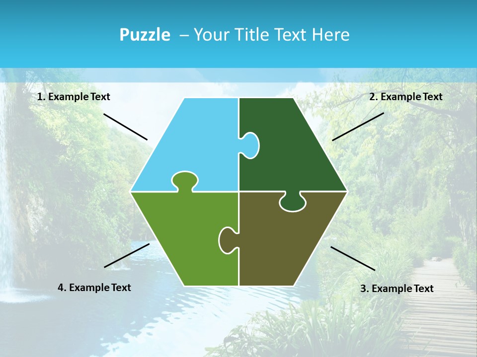 Spring Tree Colorful PowerPoint Template