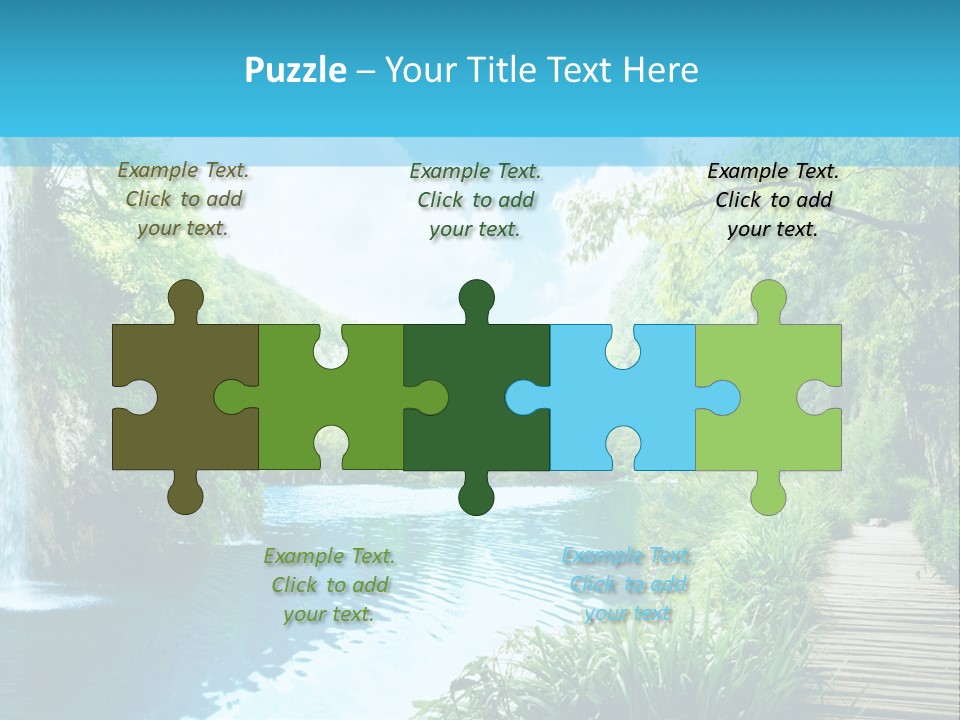 Spring Tree Colorful PowerPoint Template