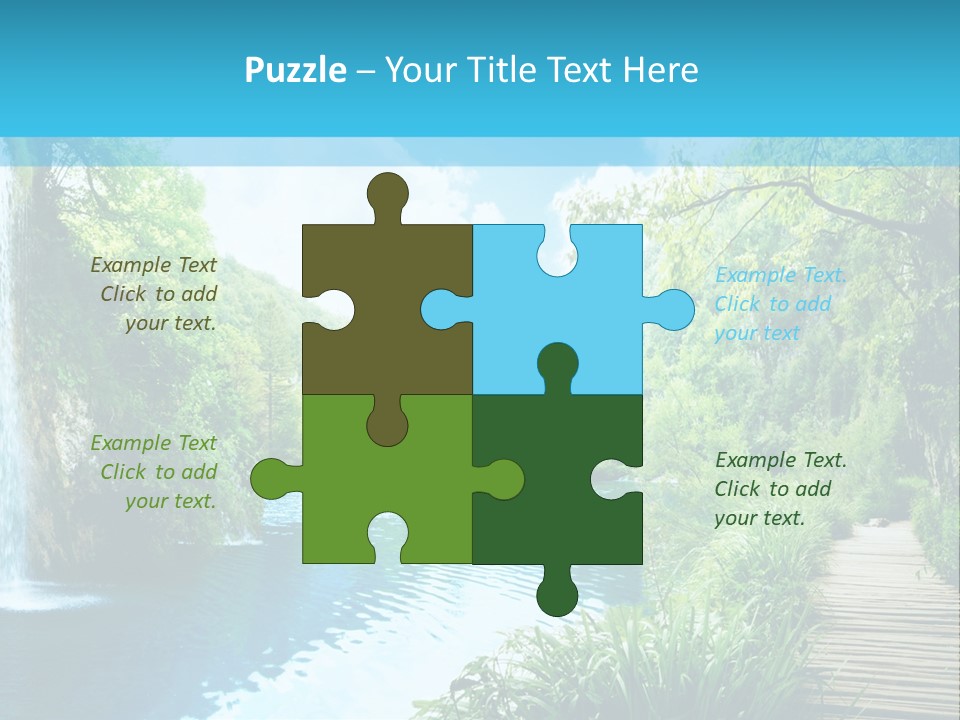 Spring Tree Colorful PowerPoint Template