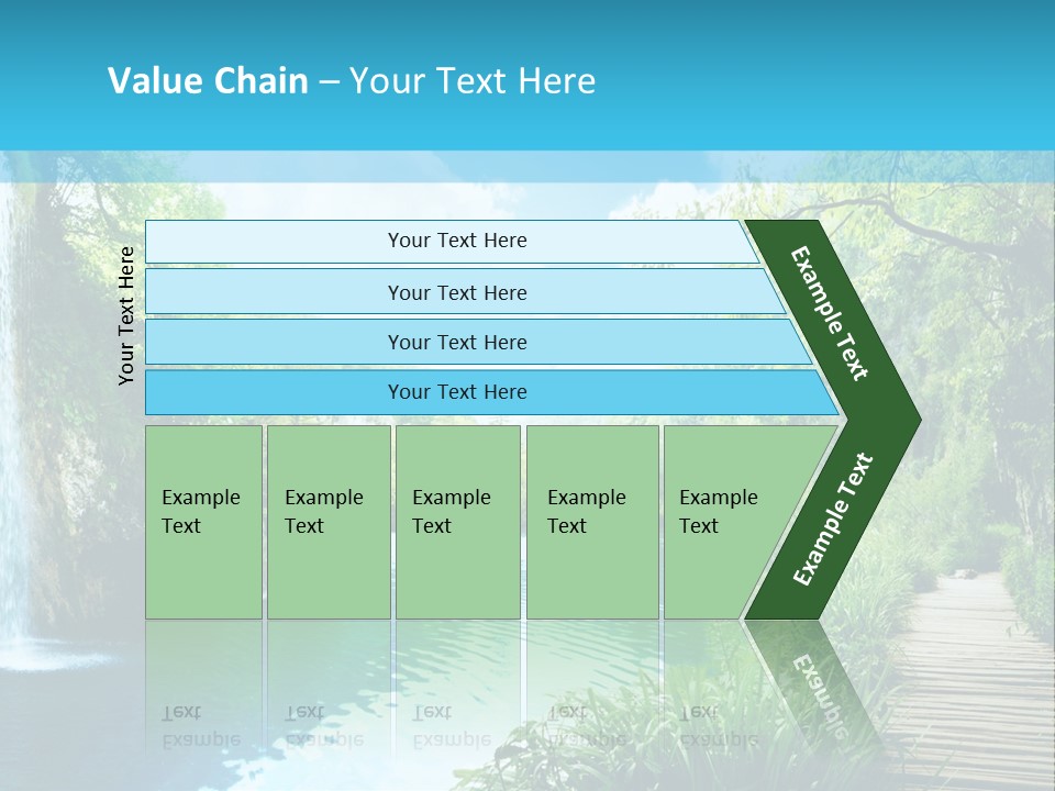 Spring Tree Colorful PowerPoint Template