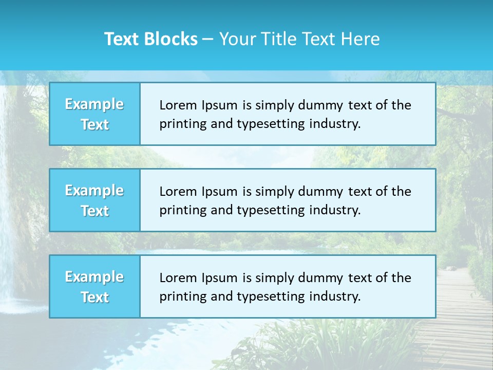 Spring Tree Colorful PowerPoint Template