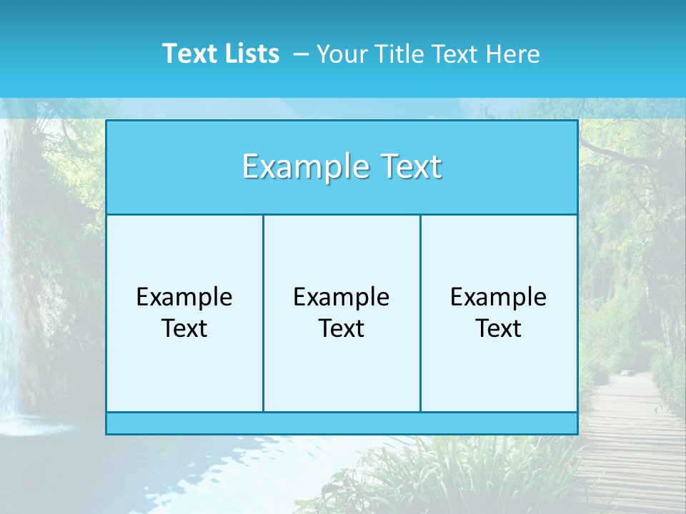 Spring Tree Colorful PowerPoint Template