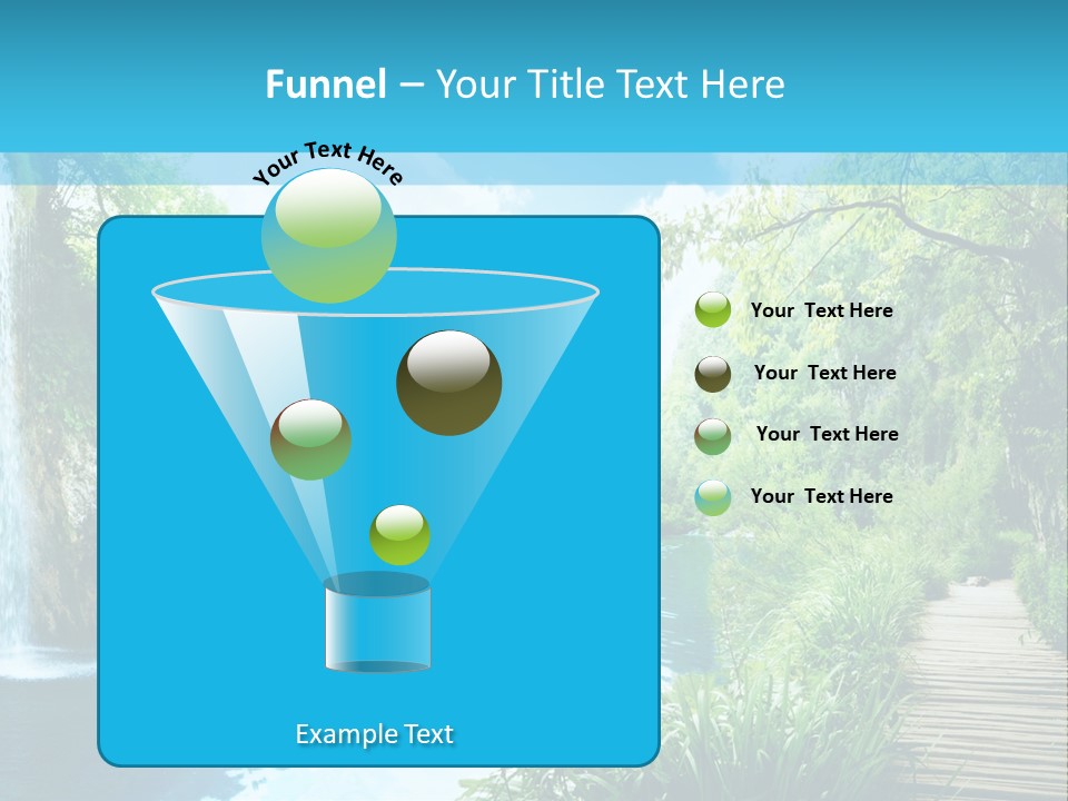 Spring Tree Colorful PowerPoint Template