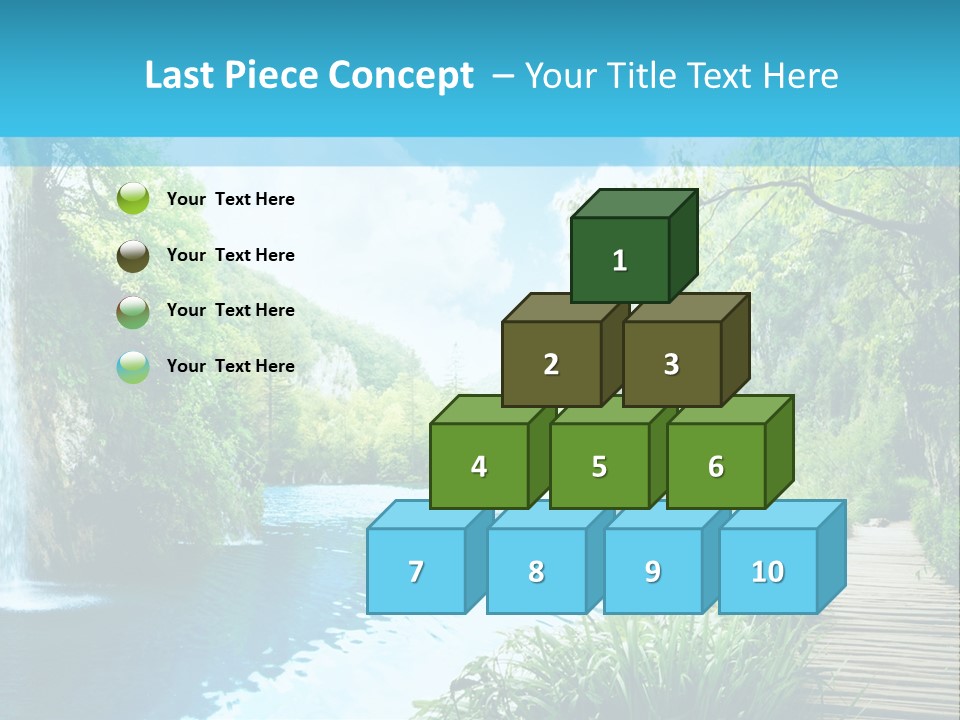 Spring Tree Colorful PowerPoint Template