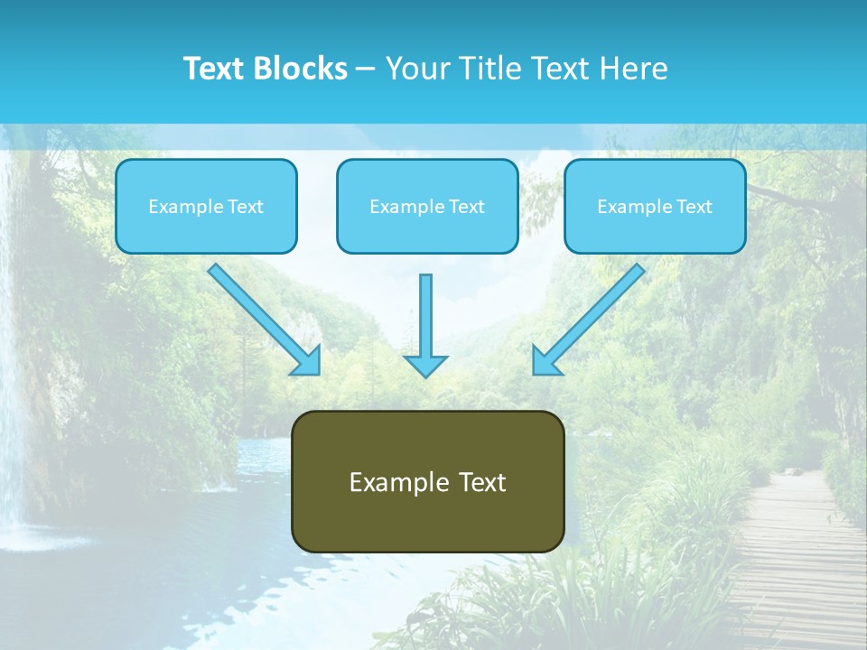 Spring Tree Colorful PowerPoint Template
