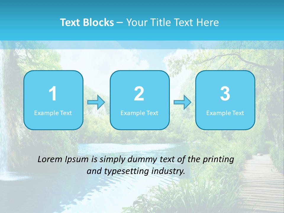 Spring Tree Colorful PowerPoint Template