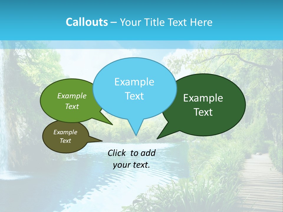 Spring Tree Colorful PowerPoint Template