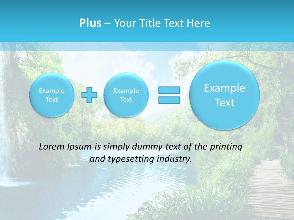 Spring Tree Colorful PowerPoint Template