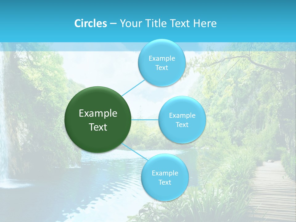 Spring Tree Colorful PowerPoint Template