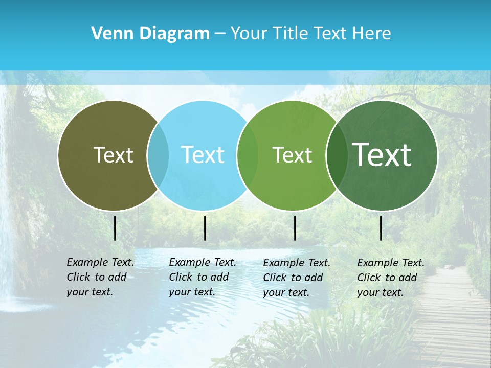 Spring Tree Colorful PowerPoint Template