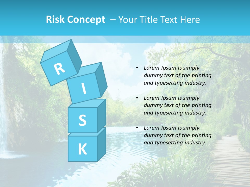 Spring Tree Colorful PowerPoint Template