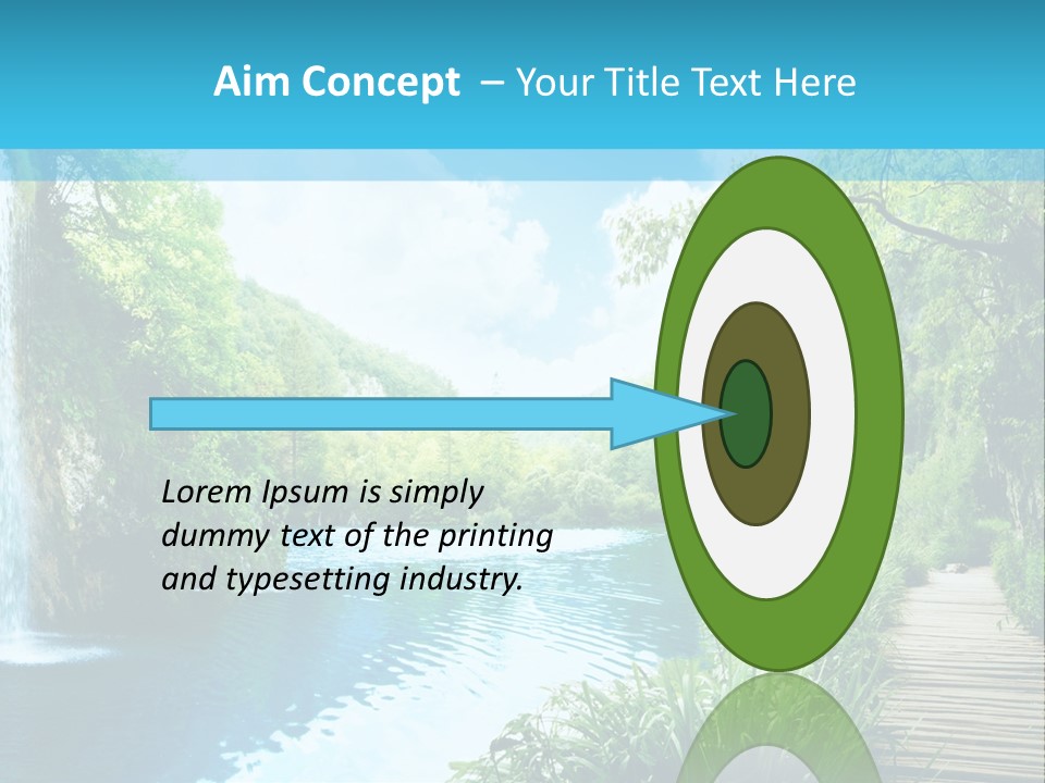 Spring Tree Colorful PowerPoint Template