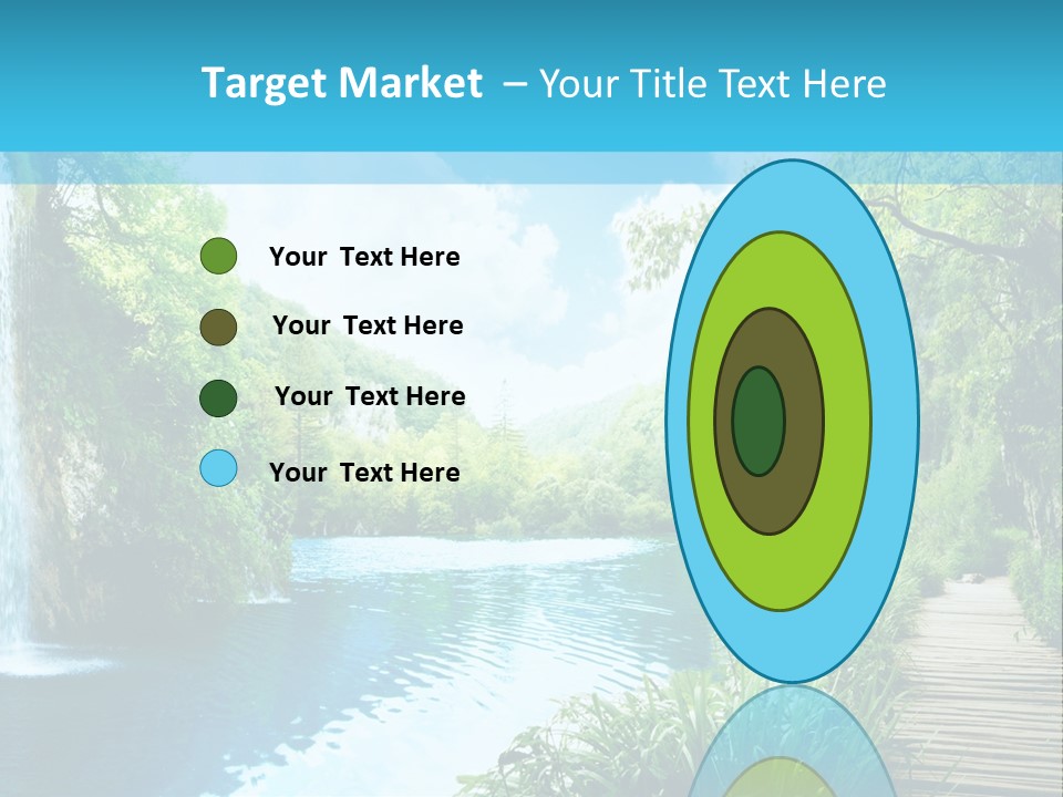 Spring Tree Colorful PowerPoint Template