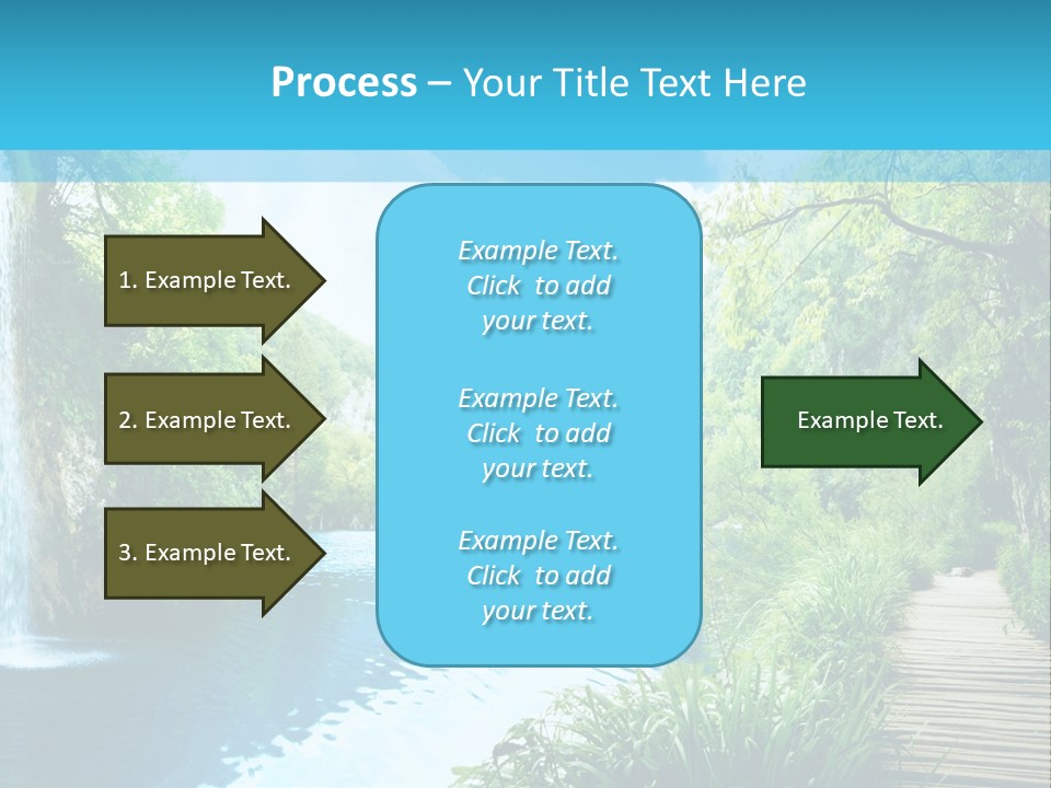 Spring Tree Colorful PowerPoint Template