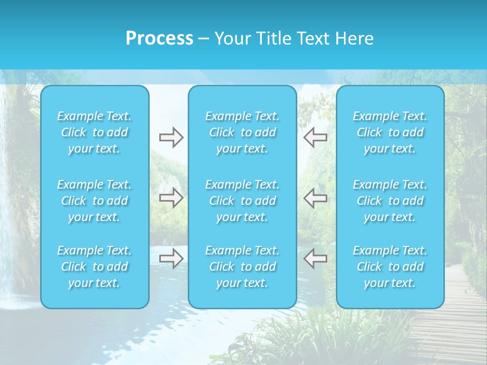 Spring Tree Colorful PowerPoint Template