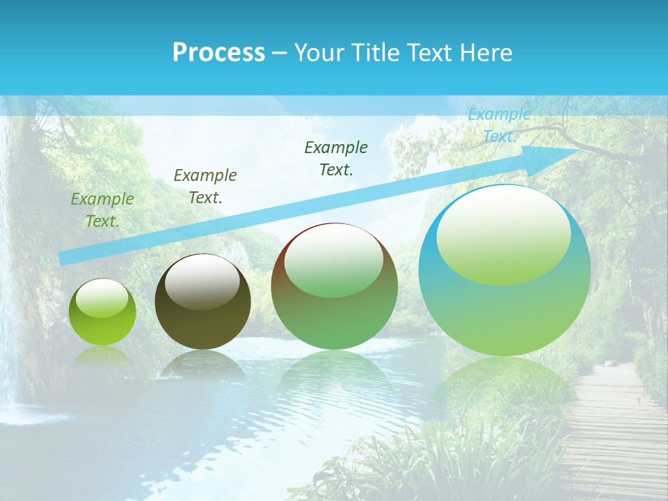 Spring Tree Colorful PowerPoint Template