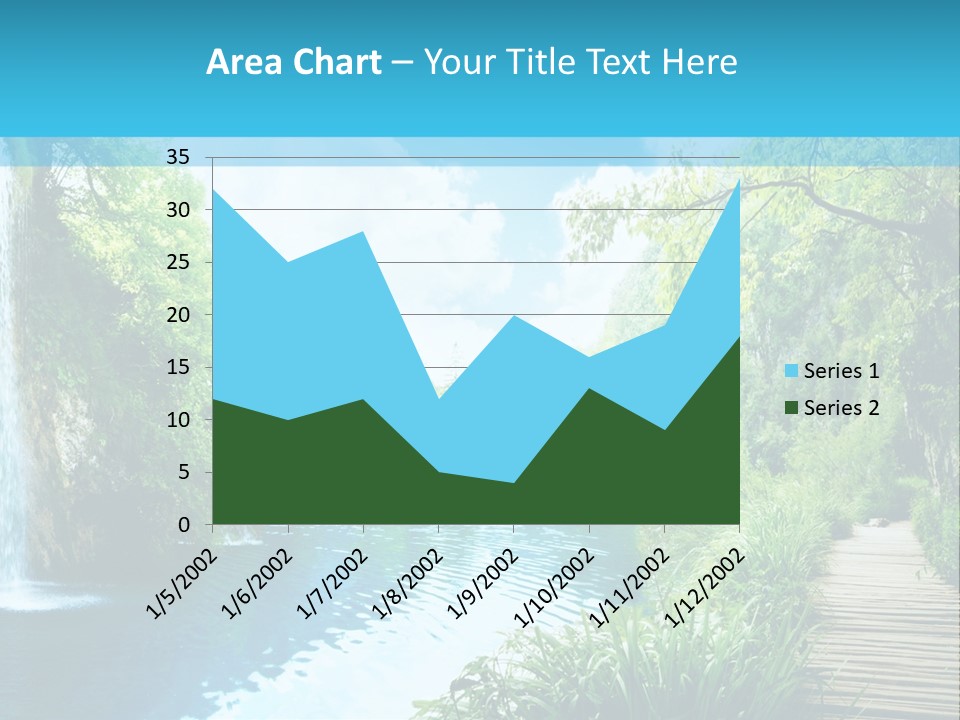 Spring Tree Colorful PowerPoint Template