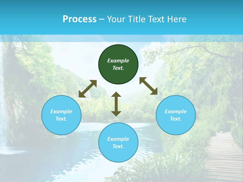 Spring Tree Colorful PowerPoint Template