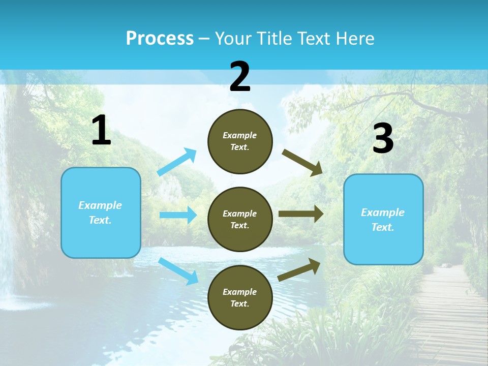 Spring Tree Colorful PowerPoint Template