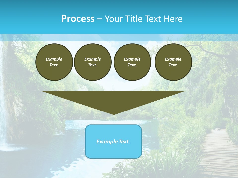 Spring Tree Colorful PowerPoint Template