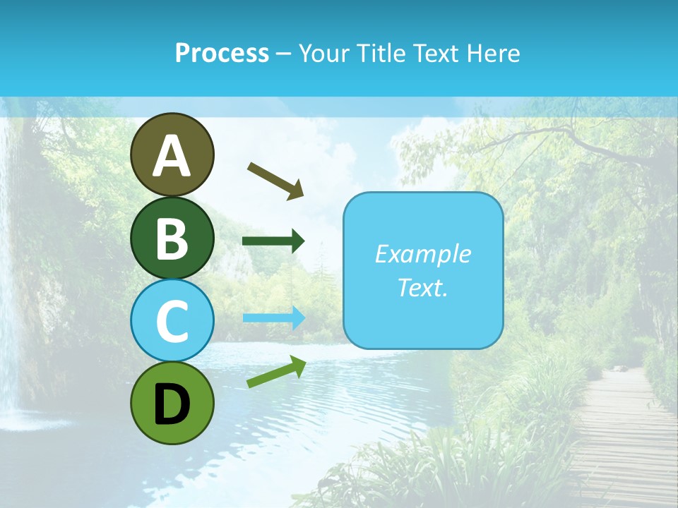 Spring Tree Colorful PowerPoint Template