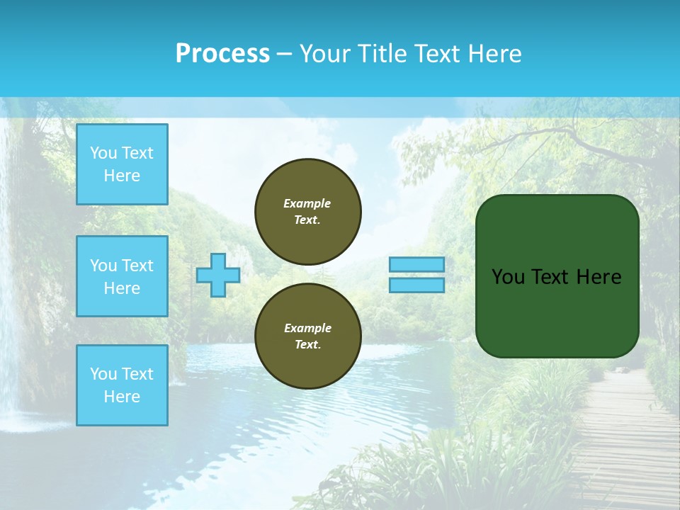Spring Tree Colorful PowerPoint Template
