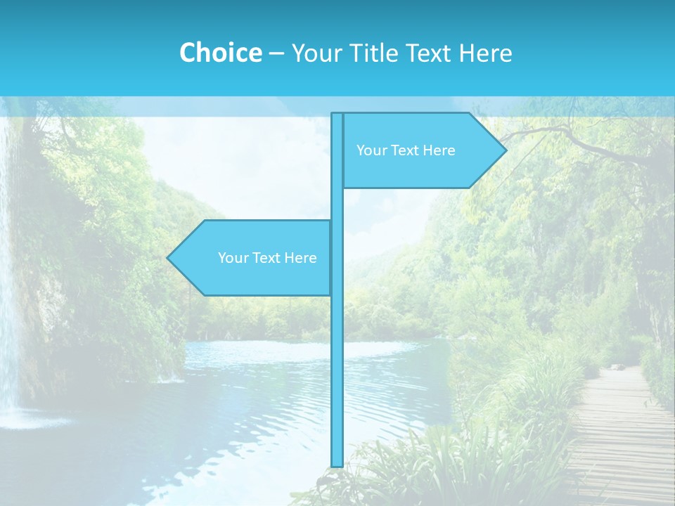 Spring Tree Colorful PowerPoint Template