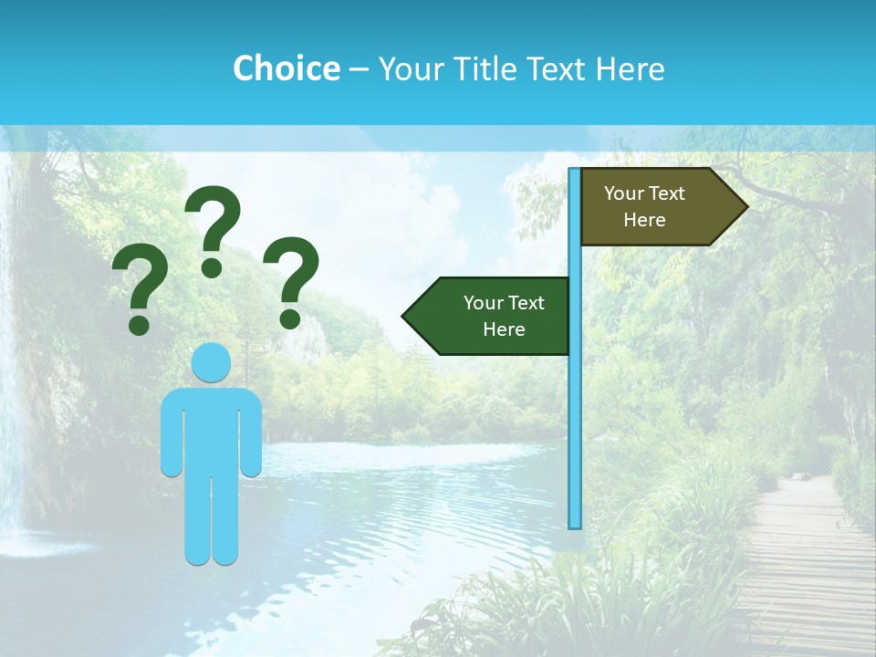 Spring Tree Colorful PowerPoint Template