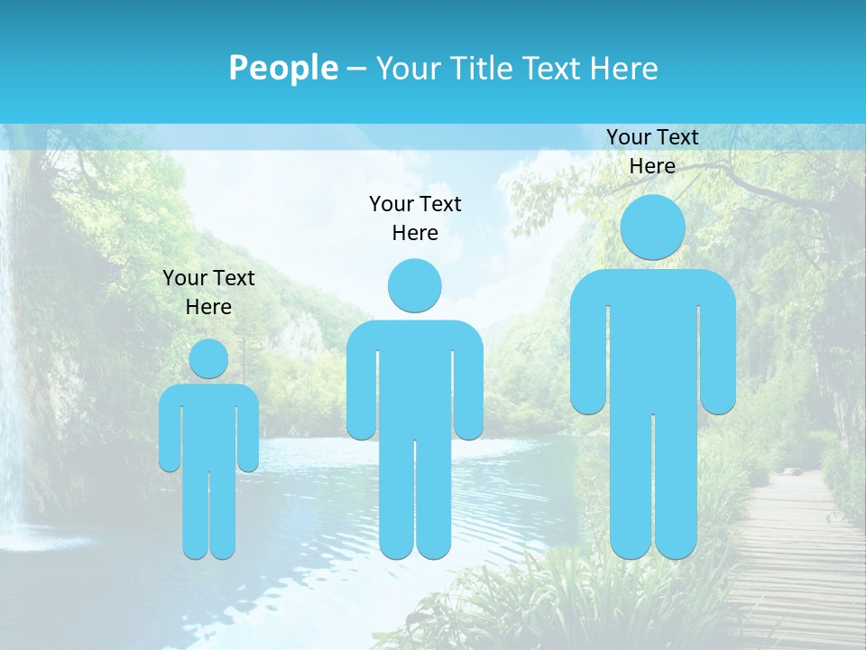 Spring Tree Colorful PowerPoint Template