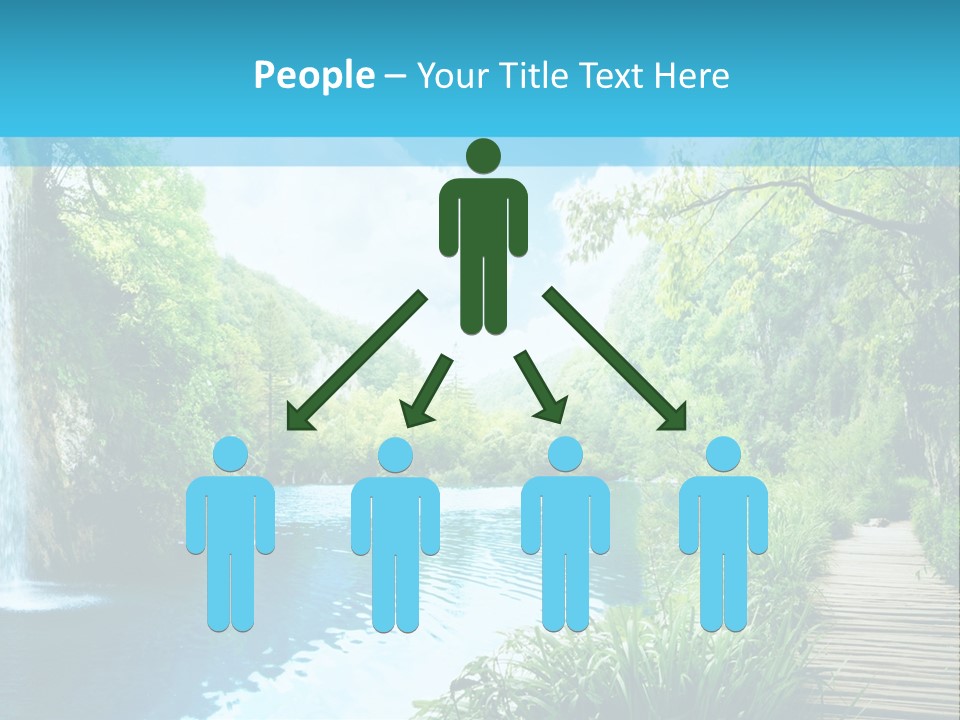 Spring Tree Colorful PowerPoint Template