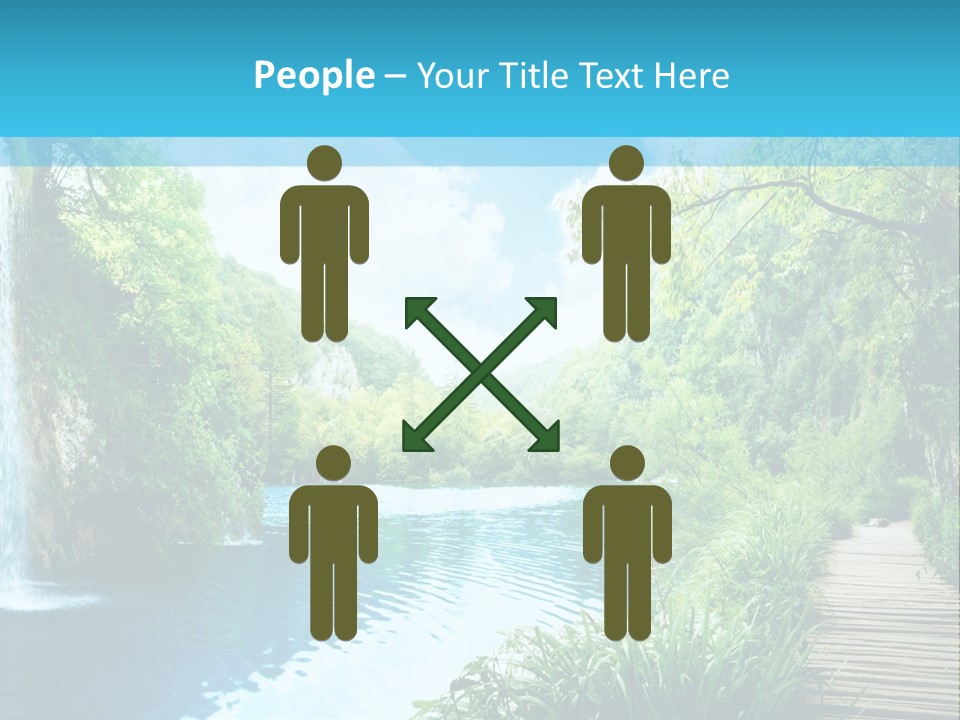 Spring Tree Colorful PowerPoint Template