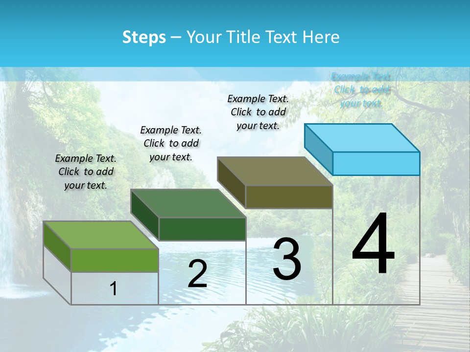 Spring Tree Colorful PowerPoint Template