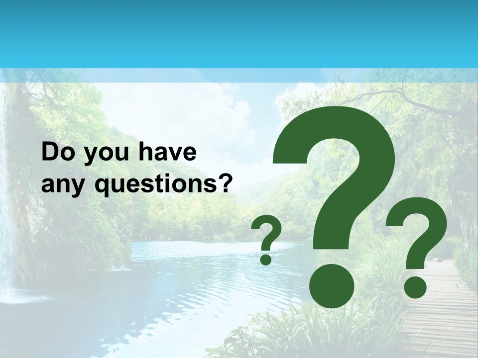 Spring Tree Colorful PowerPoint Template