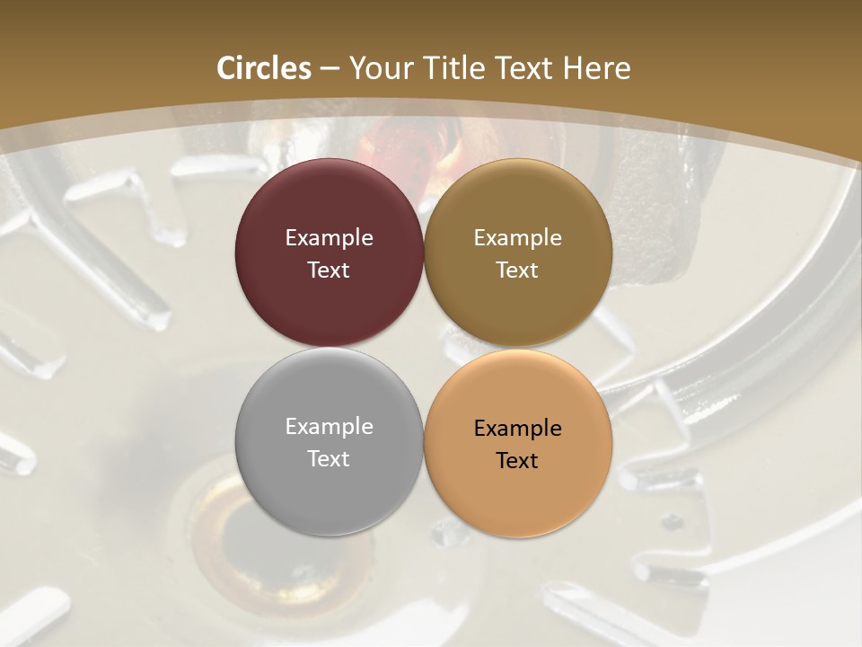 Chrome Life White PowerPoint Template