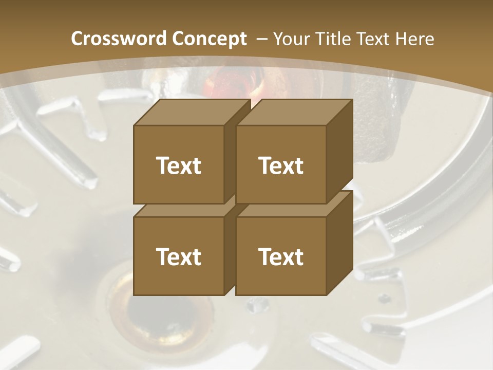 Chrome Life White PowerPoint Template