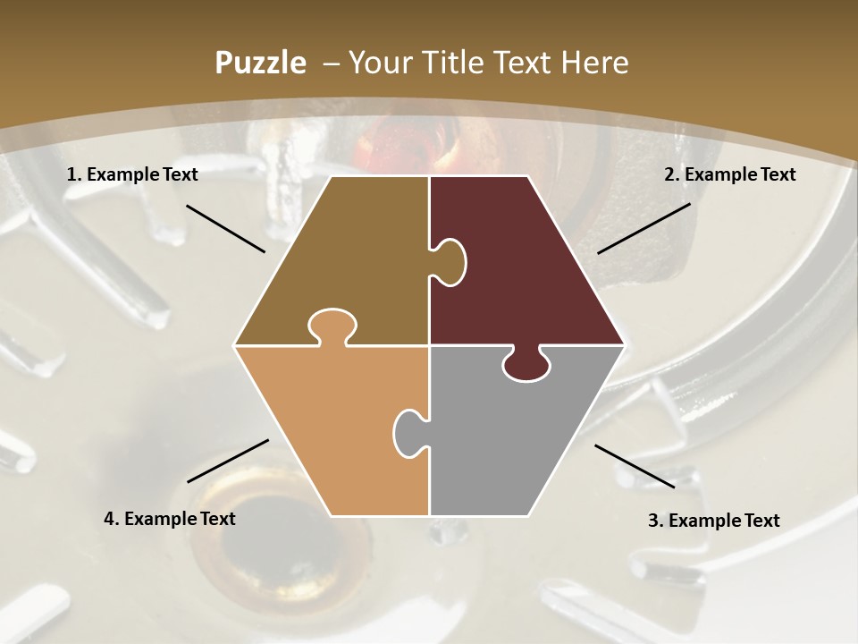 Chrome Life White PowerPoint Template