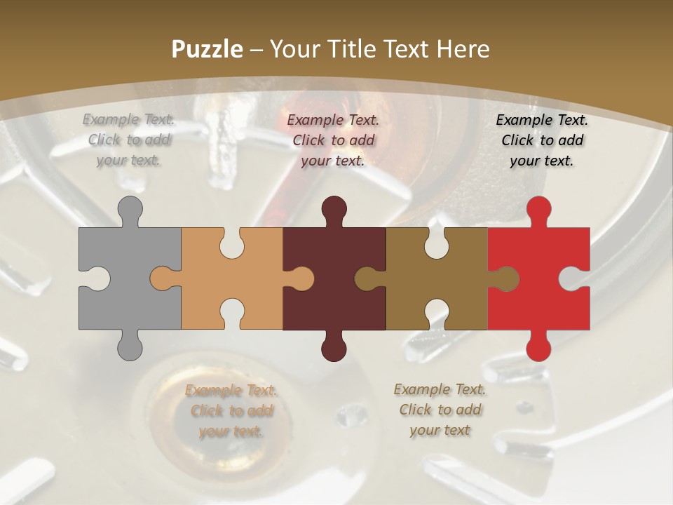 Chrome Life White PowerPoint Template